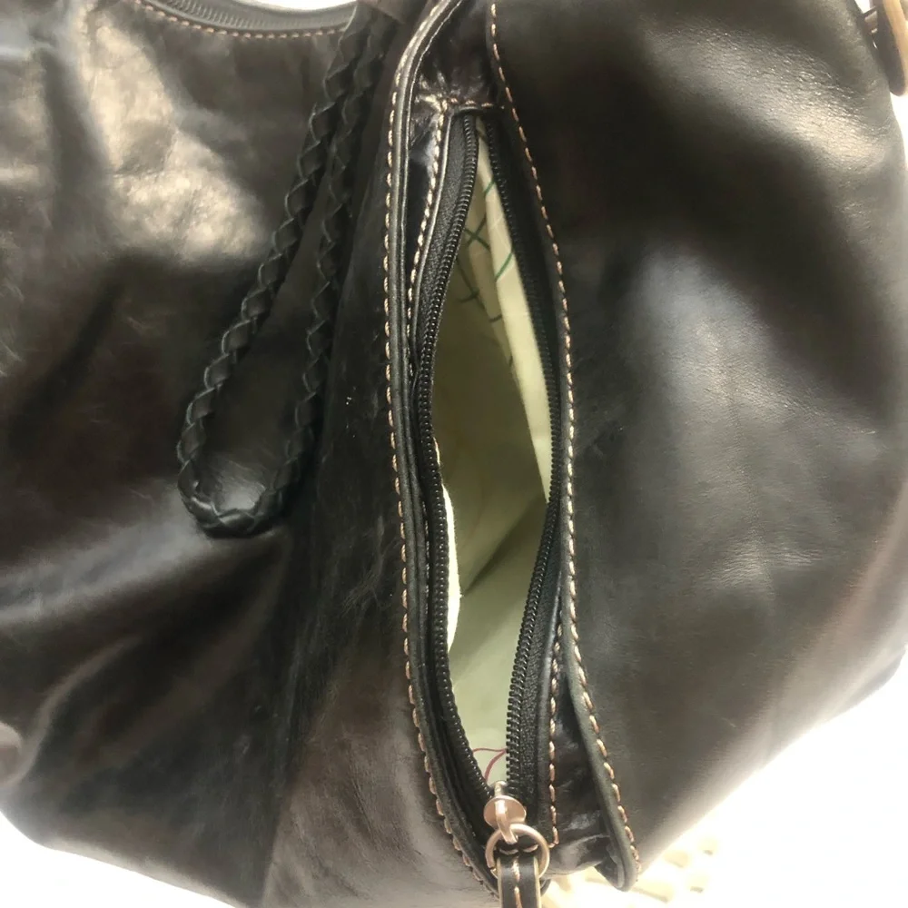 Black leather hobo - Franklin Covey